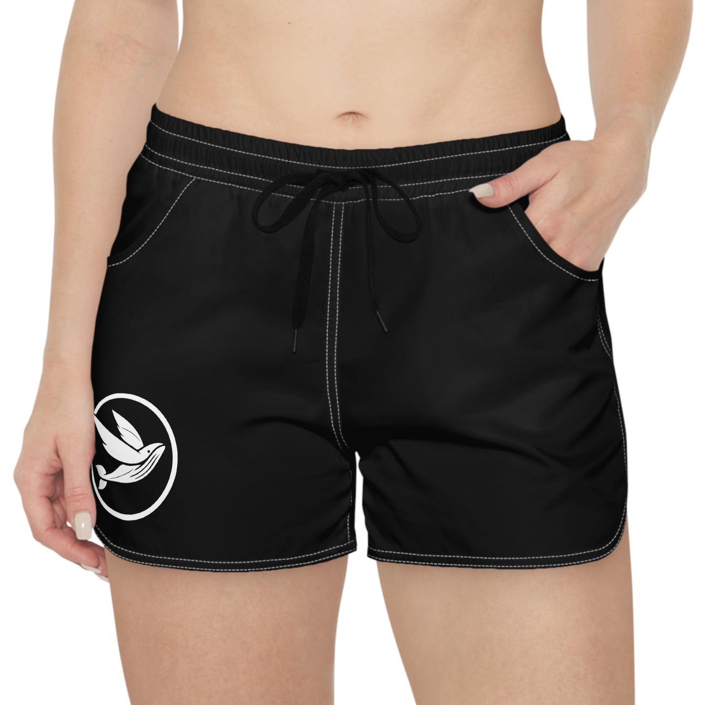 Women's Casual Shorts - Black