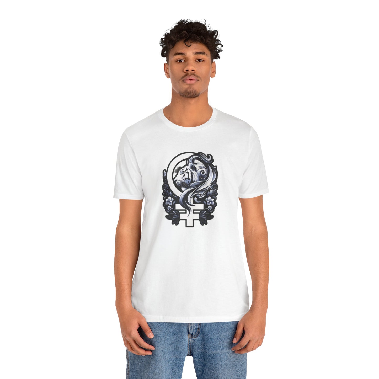 White Tiger Unisex Jersey Short Sleeve Tee