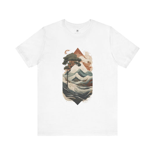 Serene Unisex Short Sleeve Tee