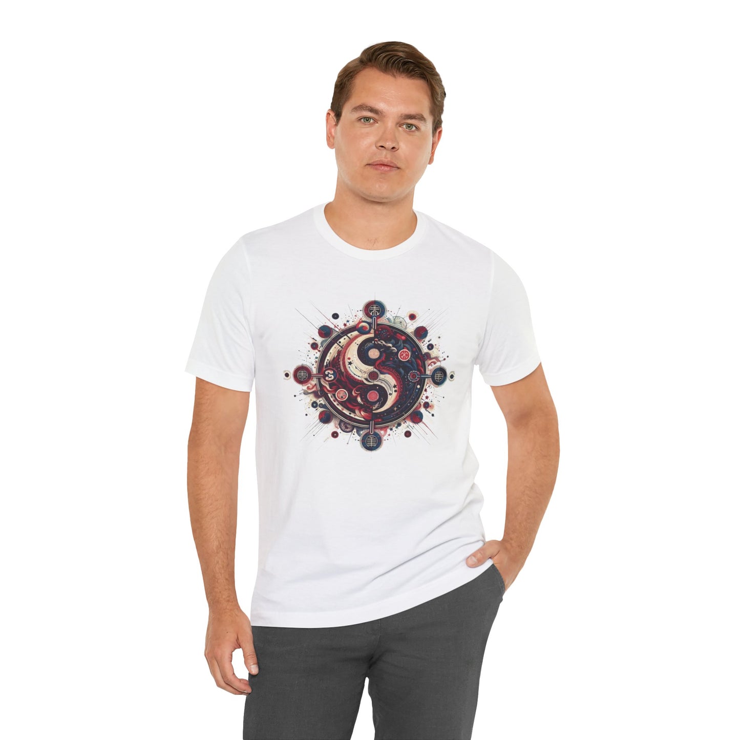 Eight Trigrams Unisex Jersey Short Sleeve Tee