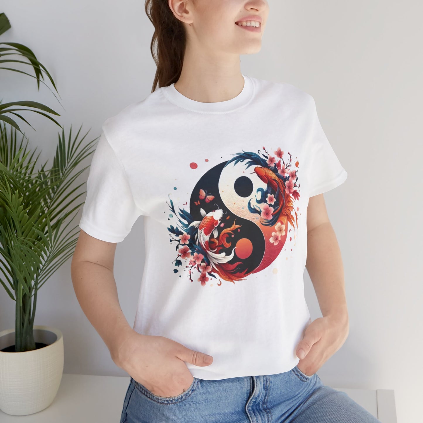 Yin Yang Unisex Jersey Short Sleeve Tee