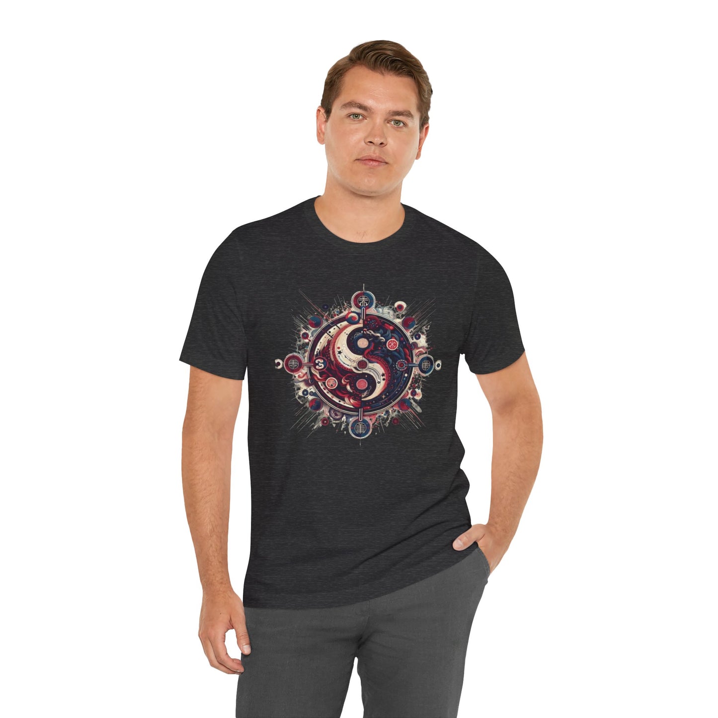 Eight Trigrams Unisex Jersey Short Sleeve Tee