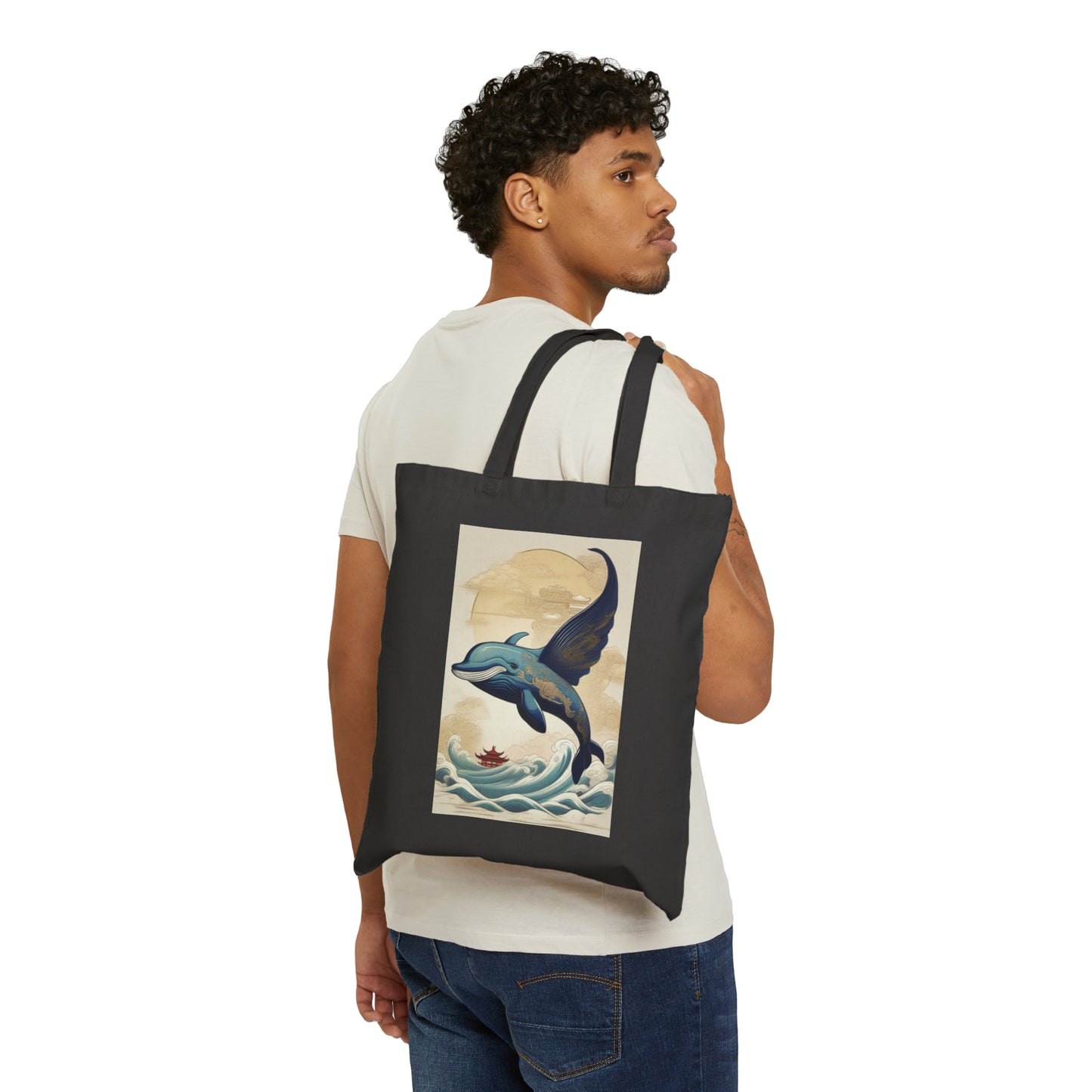 Kun Cotton Canvas Tote Bag