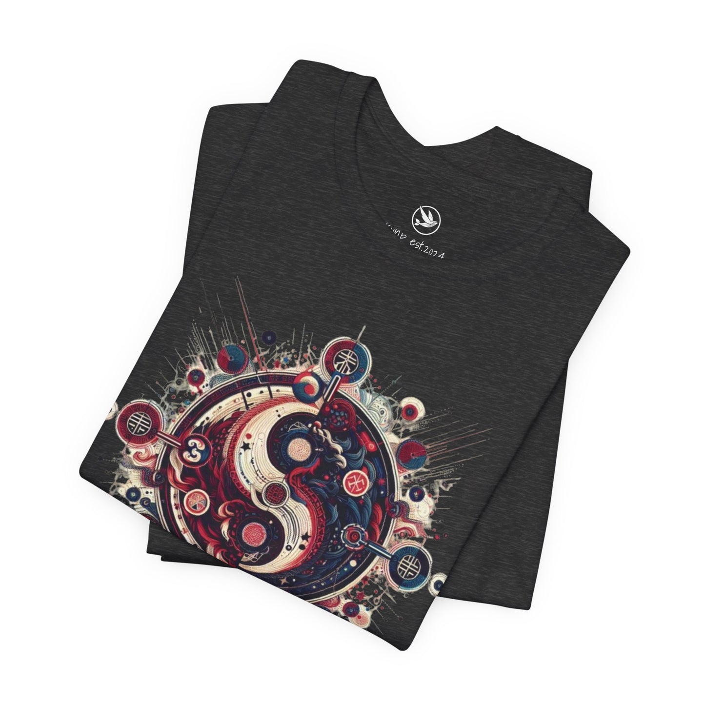 Eight Trigrams Unisex Jersey Short Sleeve Tee