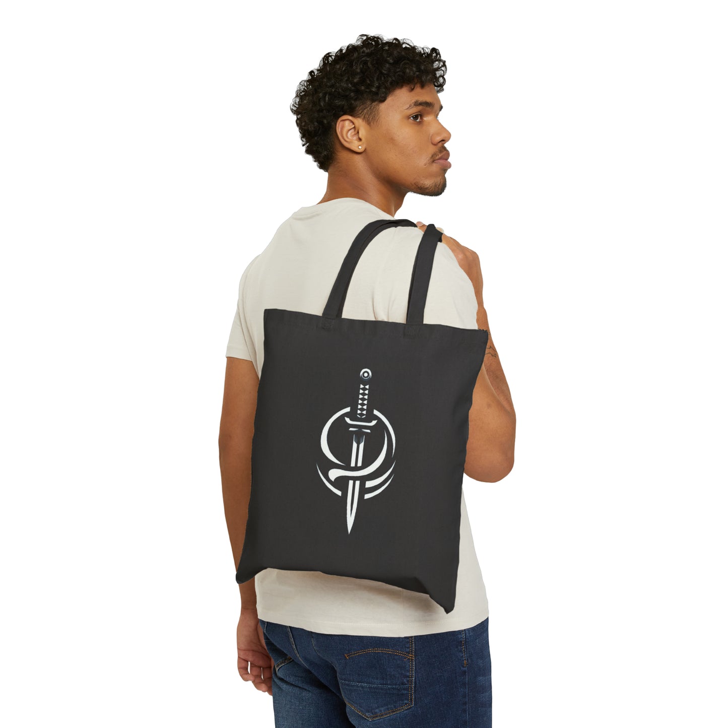 Sword Sect Cotton Canvas Tote Bag