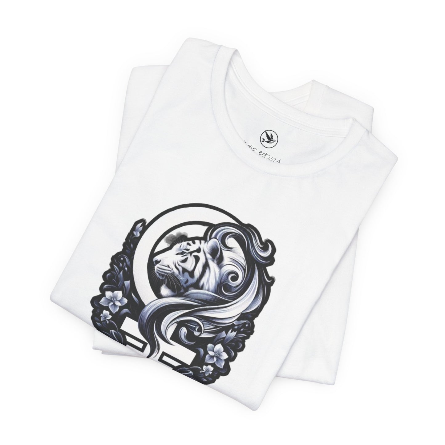 White Tiger Unisex Jersey Short Sleeve Tee