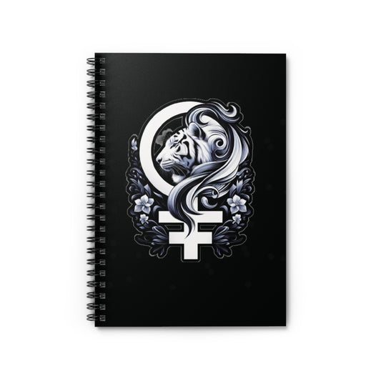 White Tiger 2 Spiral Notebook - Ruled Line