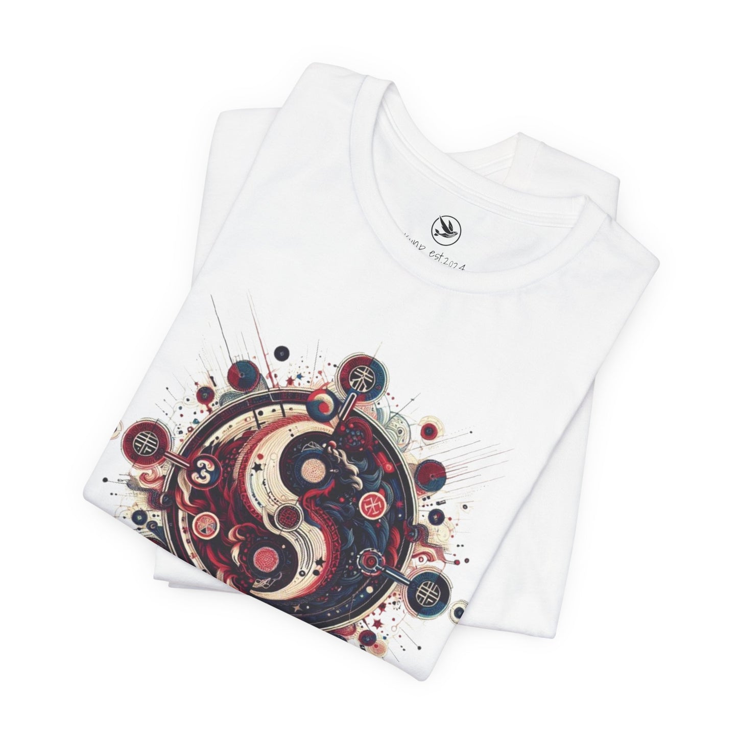 Eight Trigrams Unisex Jersey Short Sleeve Tee