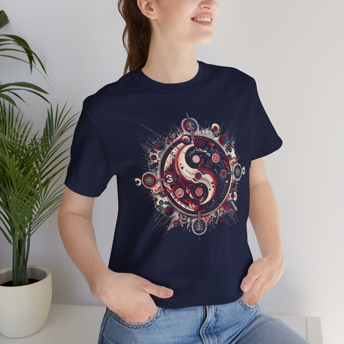 Eight Trigrams Unisex Jersey Short Sleeve Tee