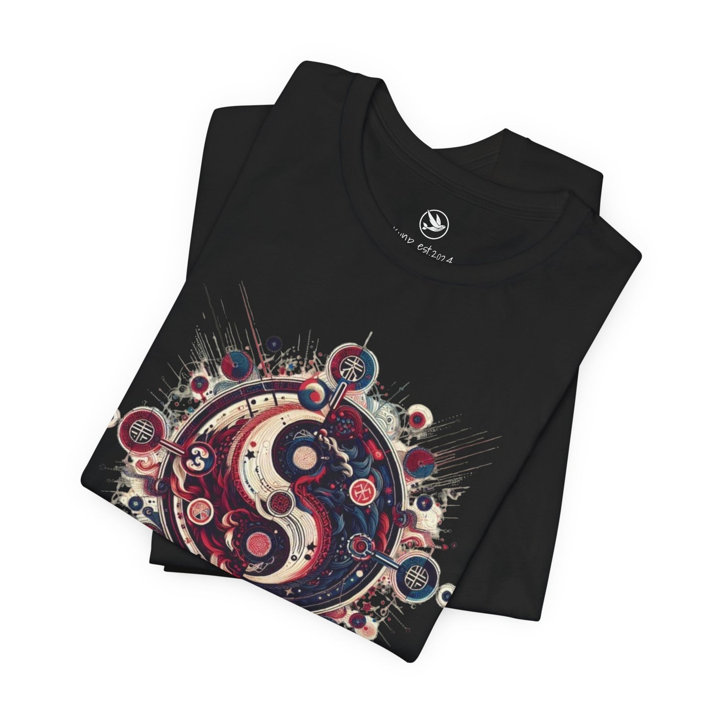 Eight Trigrams Unisex Jersey Short Sleeve Tee