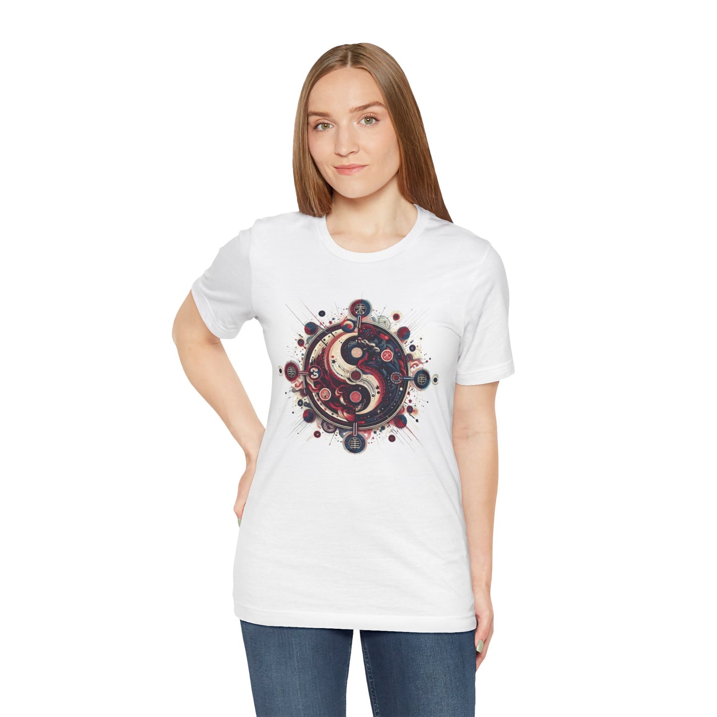 Eight Trigrams Unisex Jersey Short Sleeve Tee