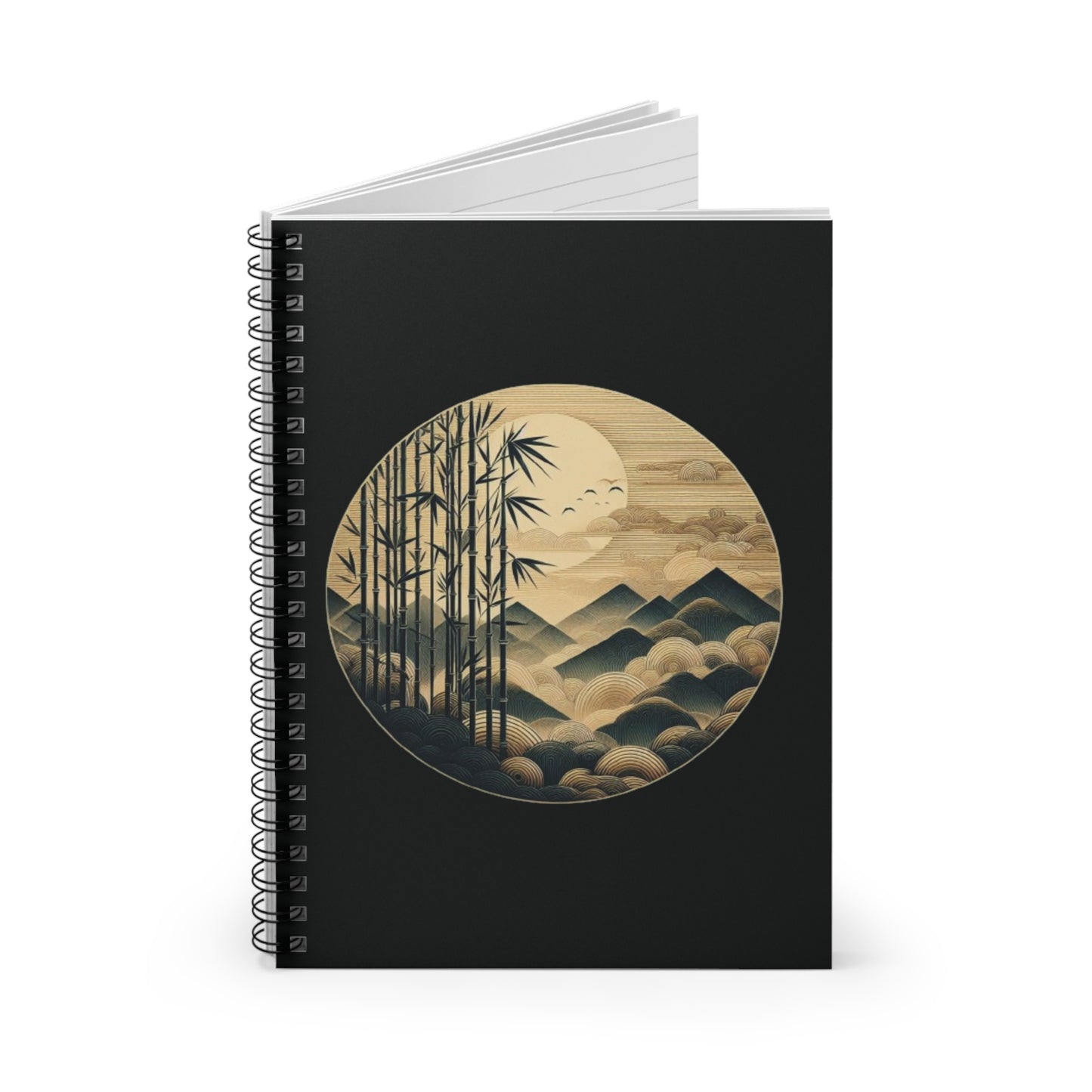 Bamboo Spiral Notebook - Ruled Line