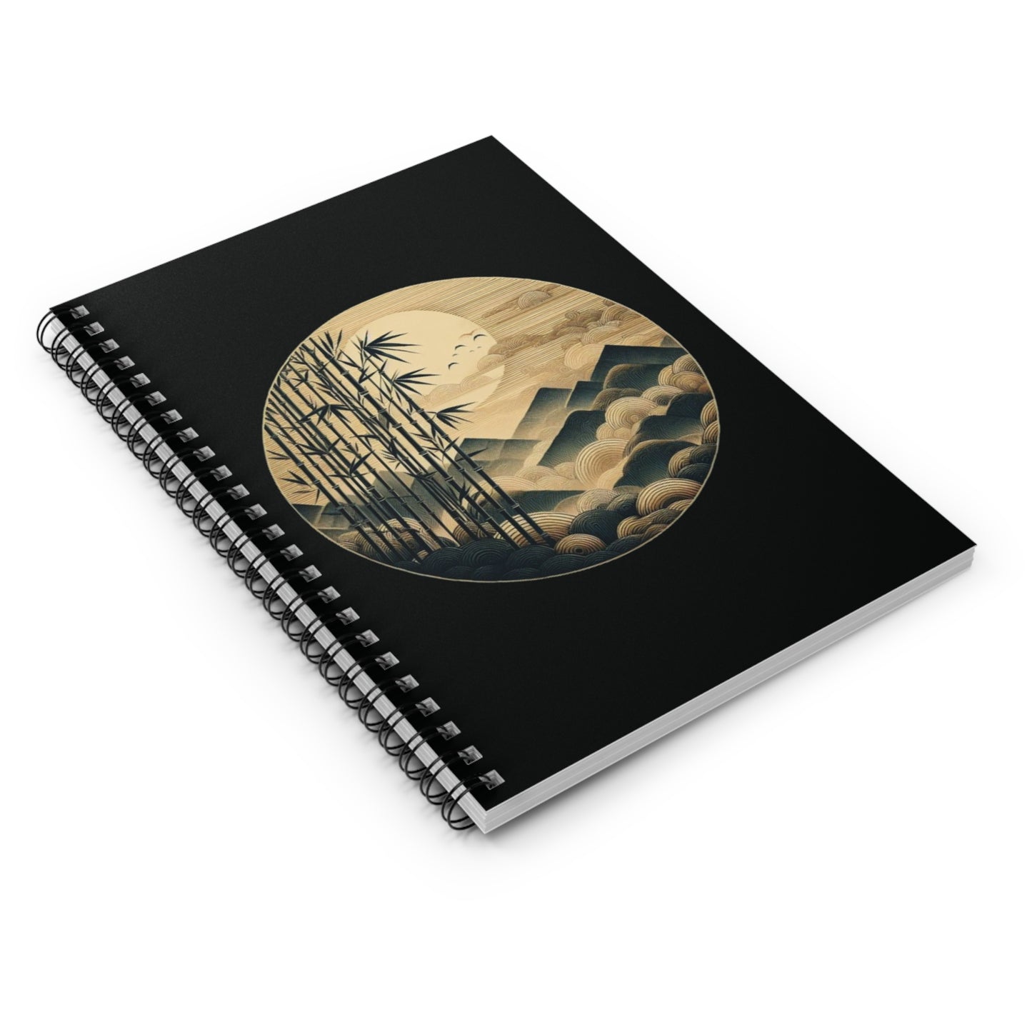 Bamboo Spiral Notebook - Ruled Line