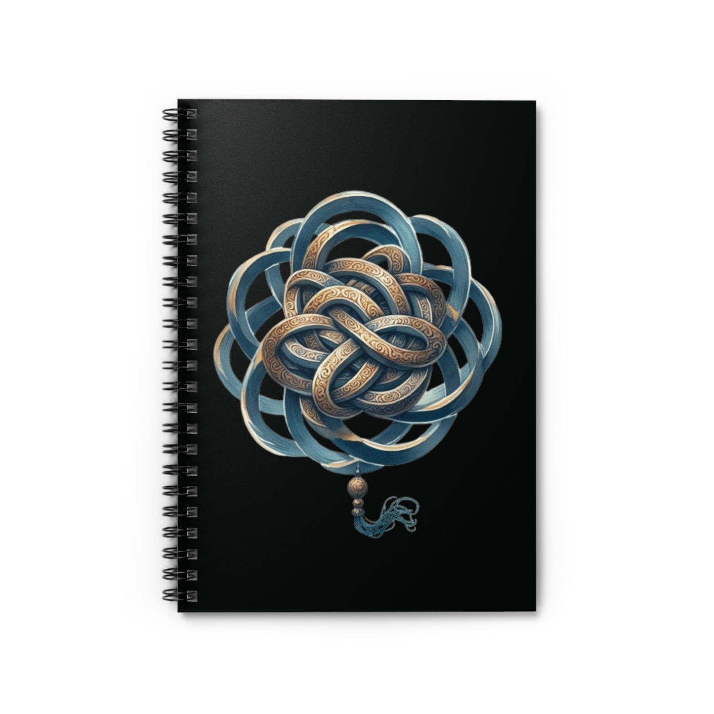 Endless Knot Spiral Notebook - Ruled Line