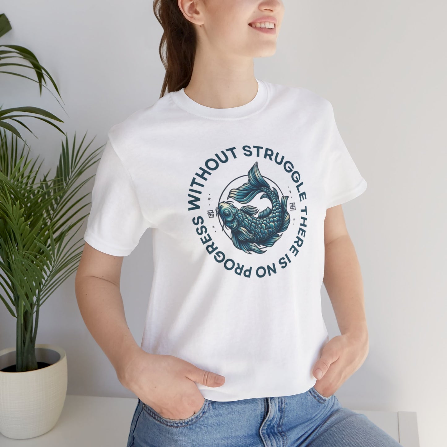 Without struggle Unisex Short Sleeve Tee