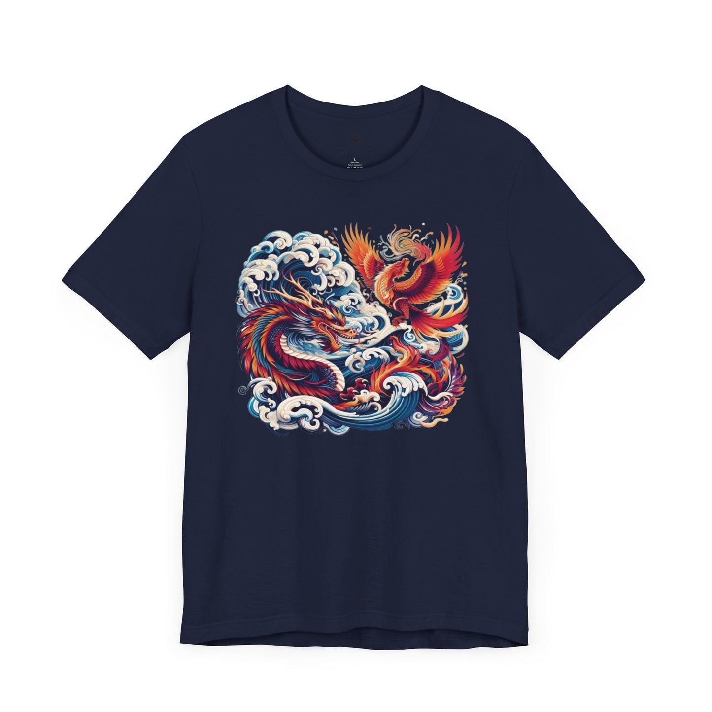 Dragon-Phoenix Unisex Short Sleeve Tee