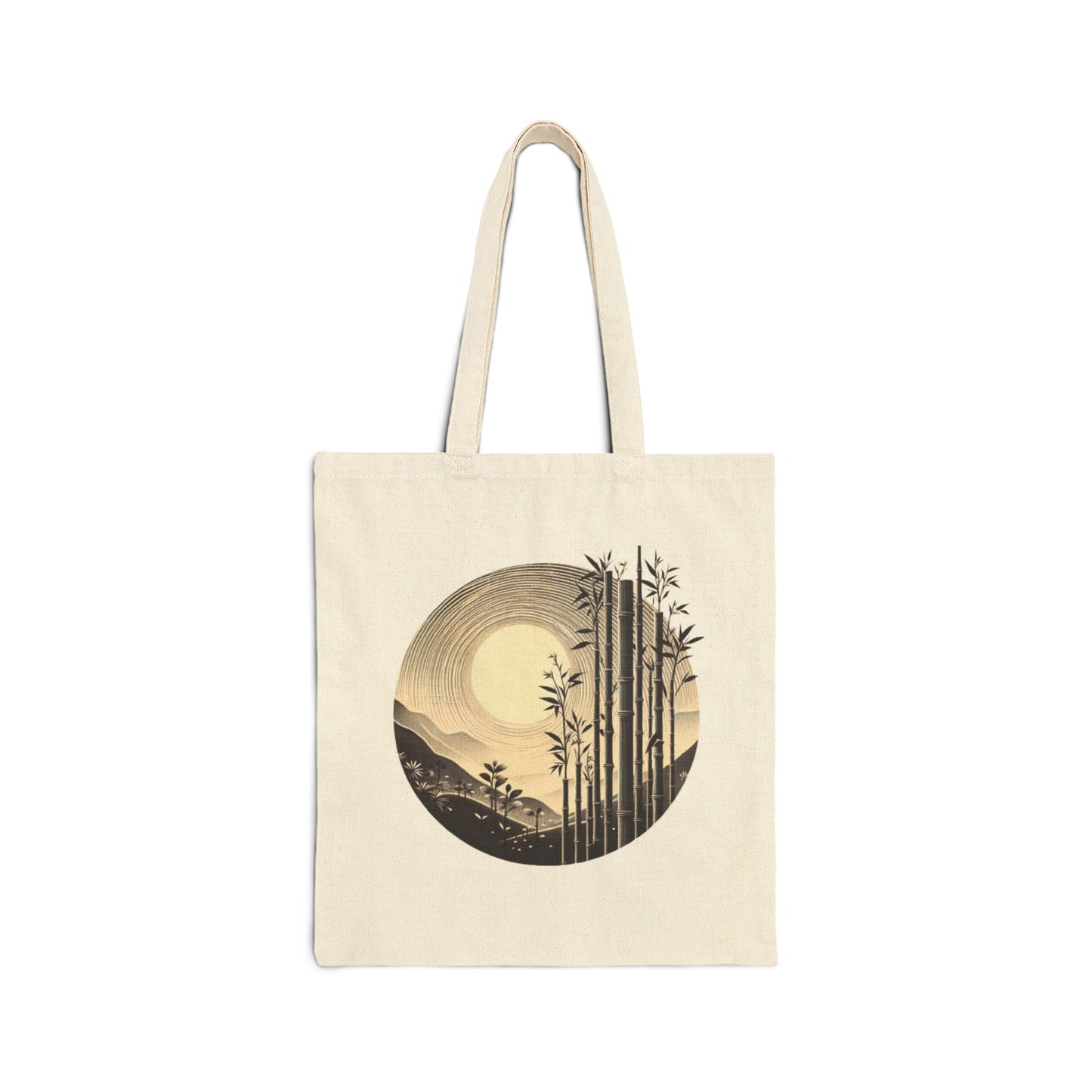 Bamboo Cotton Canvas Tote Bag