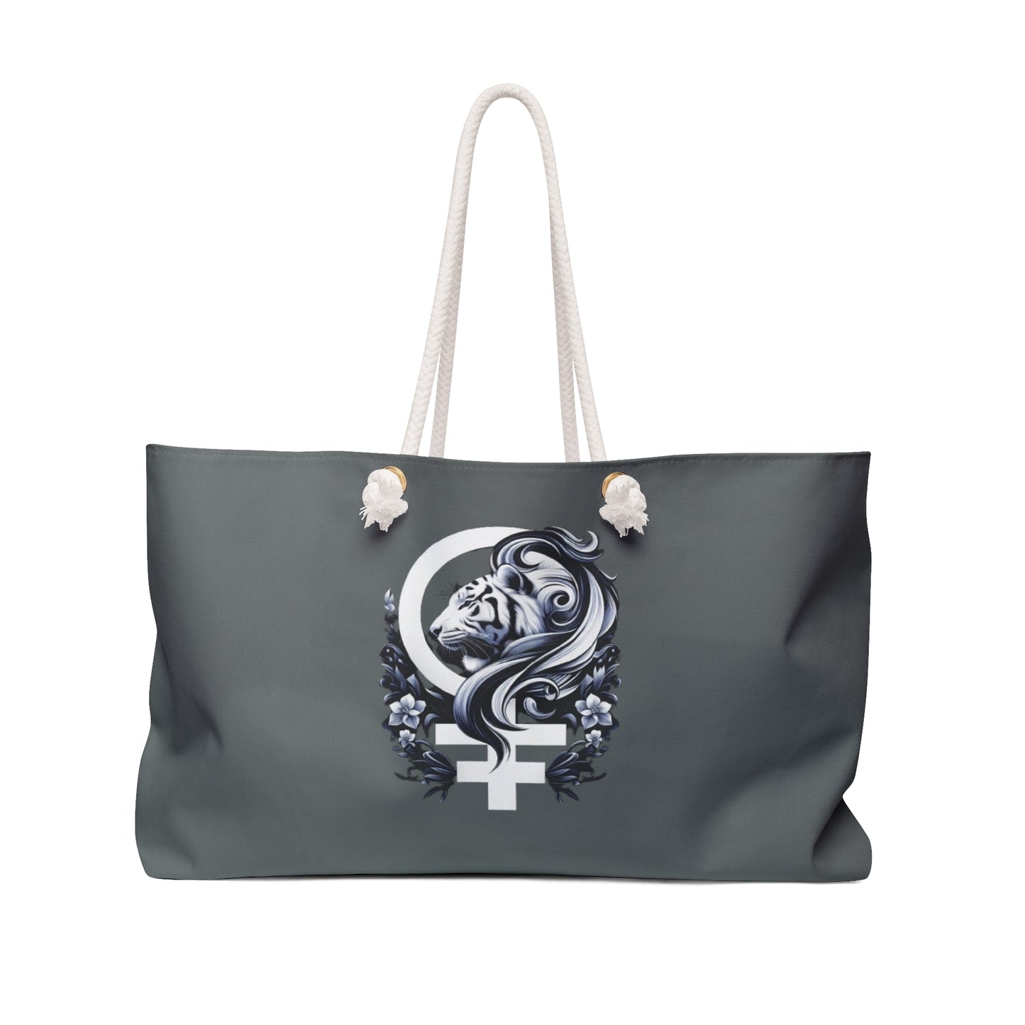 White Tiger Weekender Tote