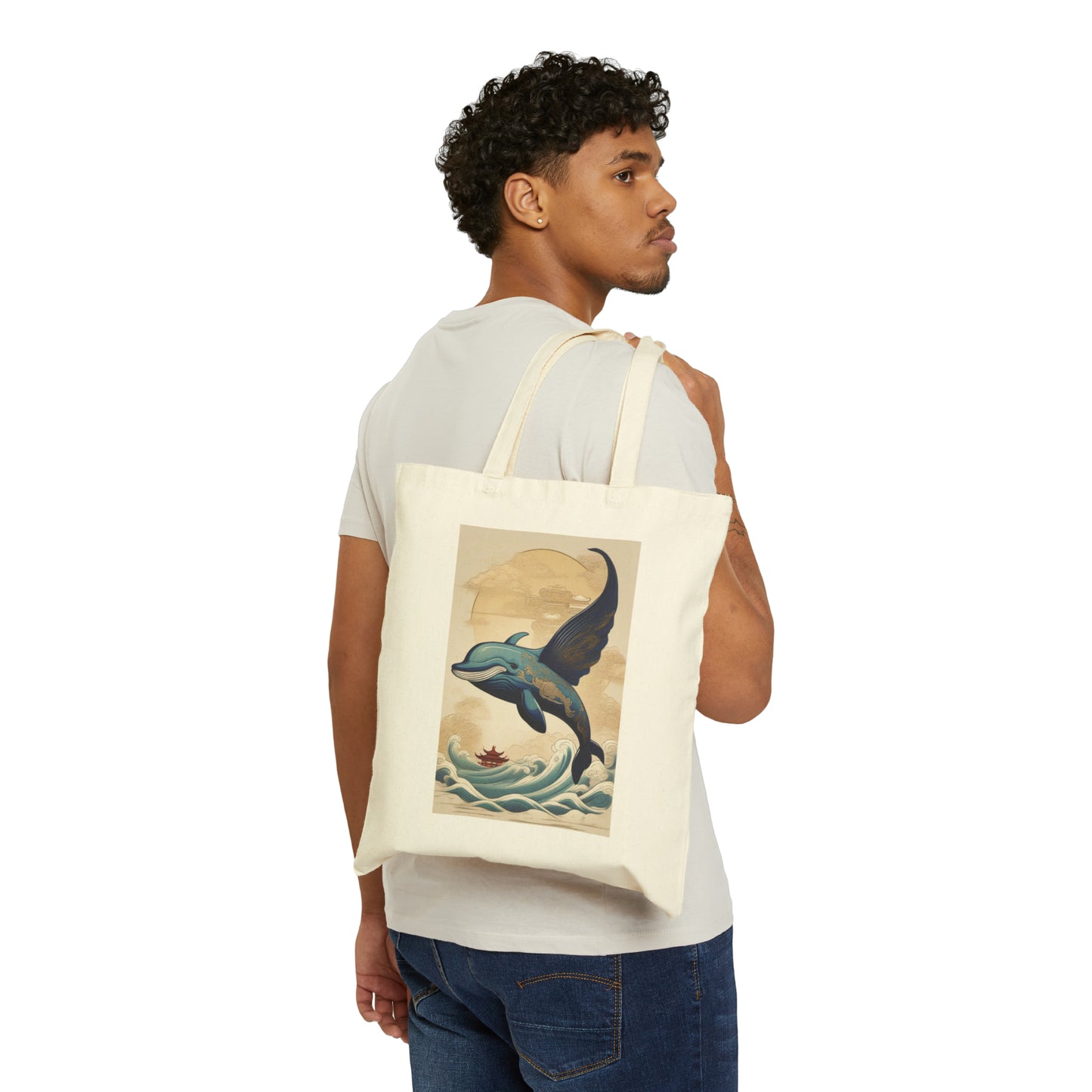 Kun Cotton Canvas Tote Bag