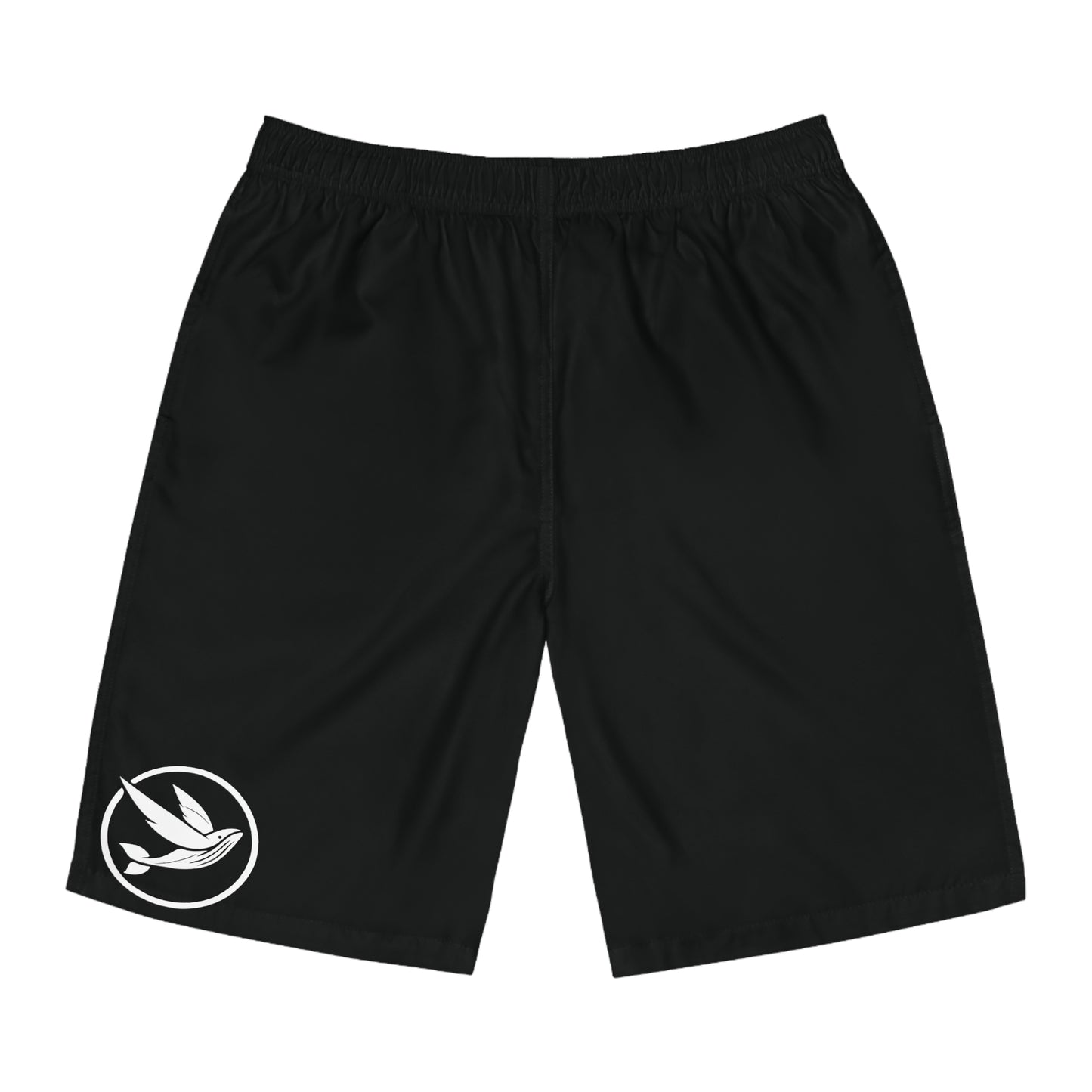 Shorts - Black with White Logo