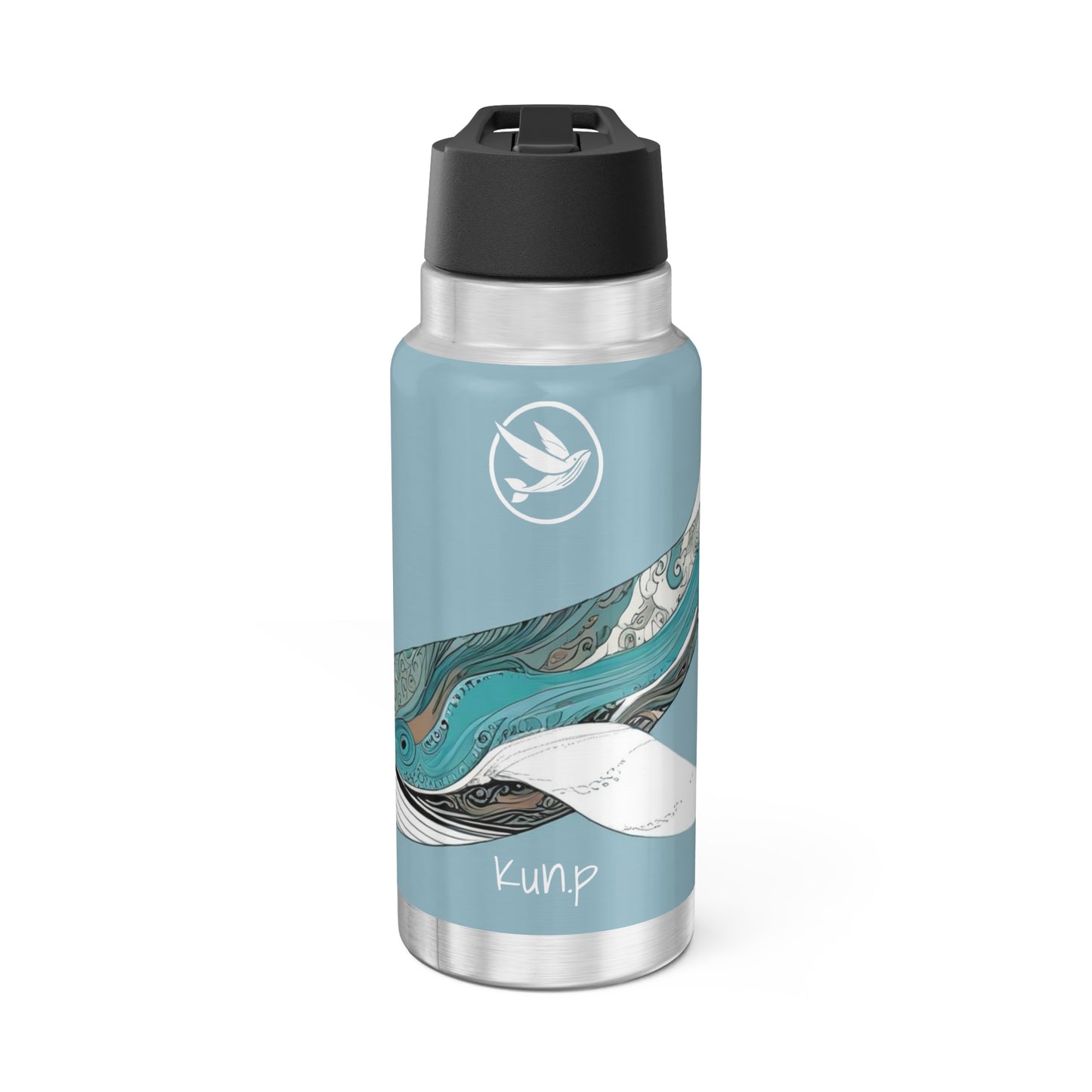 Kun.p Gator Tumbler, 32oz - Light Blue