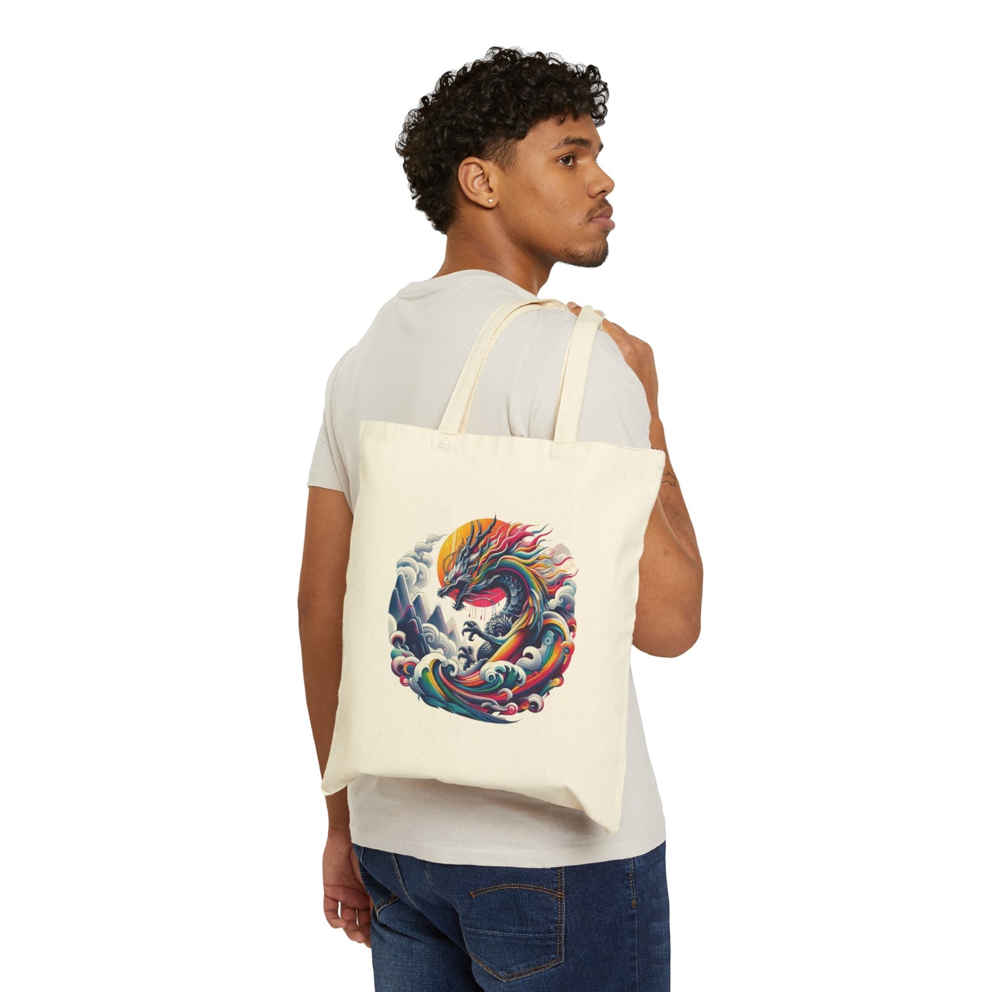 Imugi Cotton Canvas Tote Bag