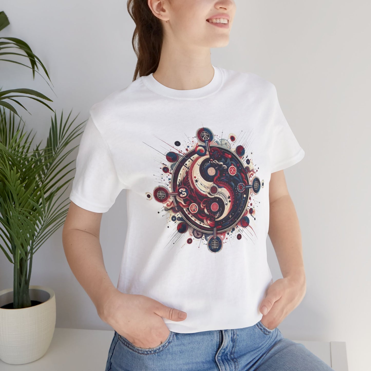 Eight Trigrams Unisex Jersey Short Sleeve Tee