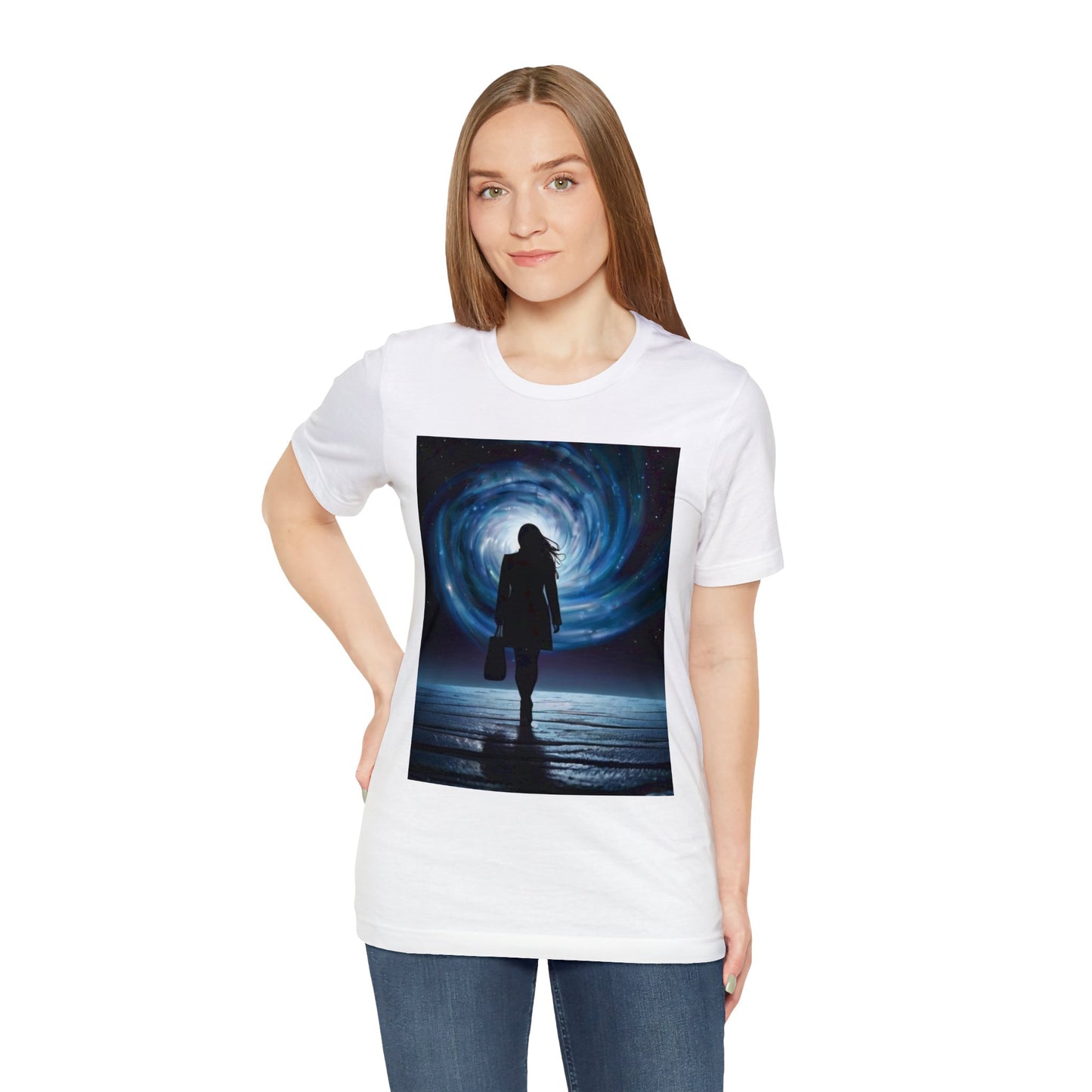 Lady Traveler Unisex Short Sleeve Tee