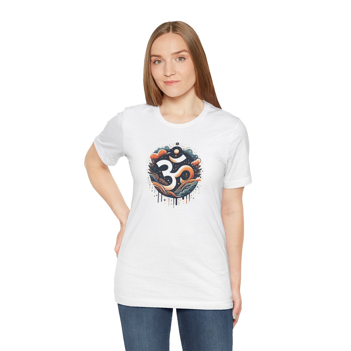 Om (ॐ) Unisex Jersey Short Sleeve Tee