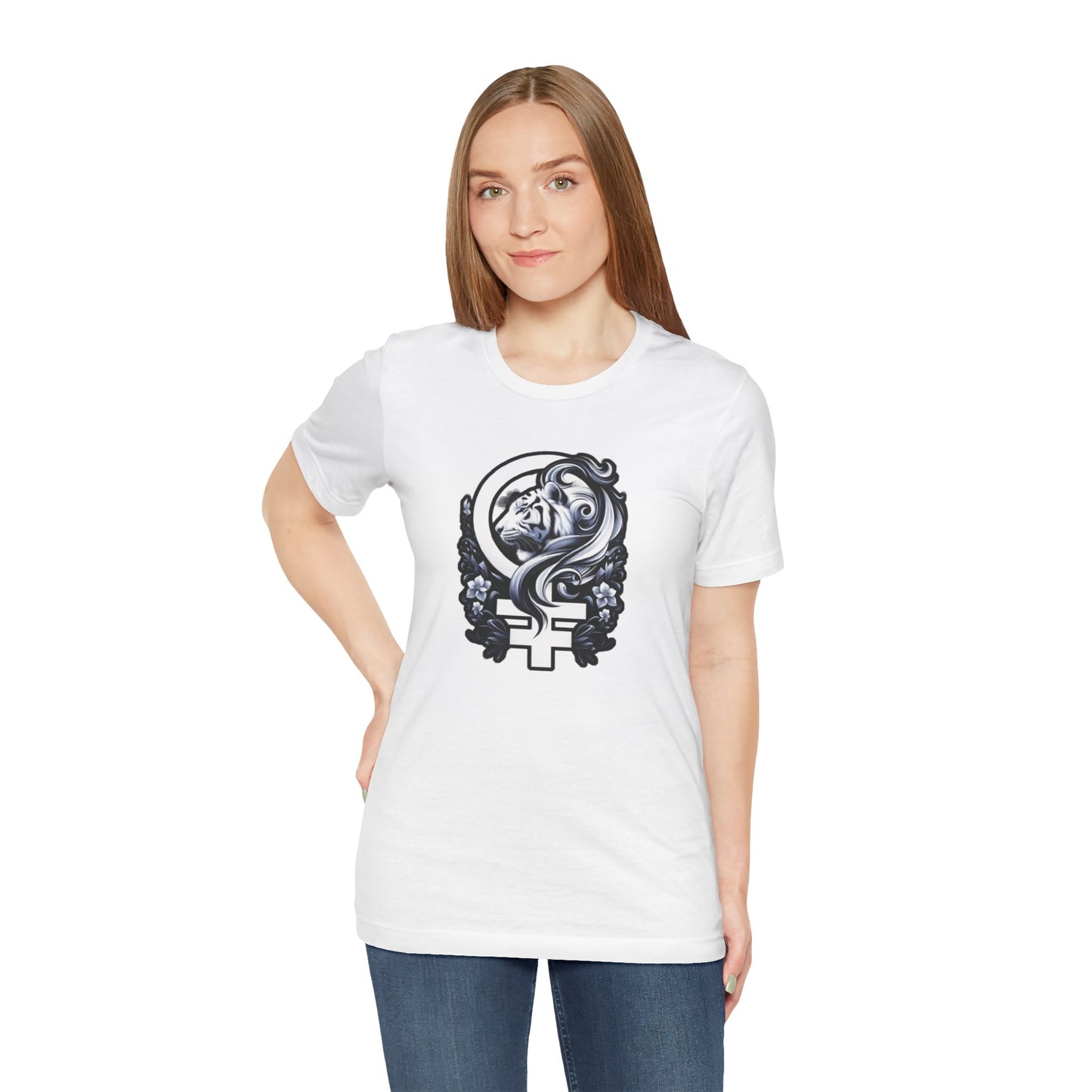 White Tiger Unisex Jersey Short Sleeve Tee