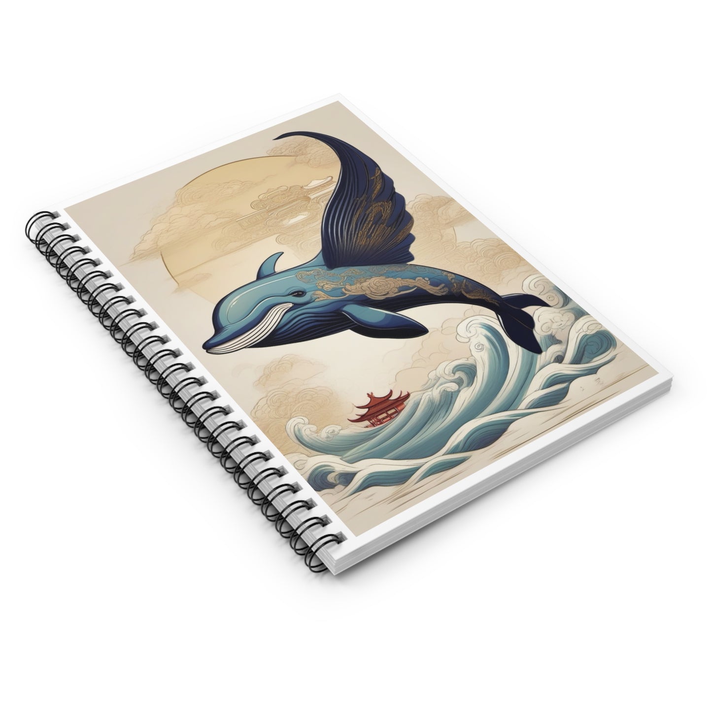 Kun Fish Spiral Notebook - Ruled Line