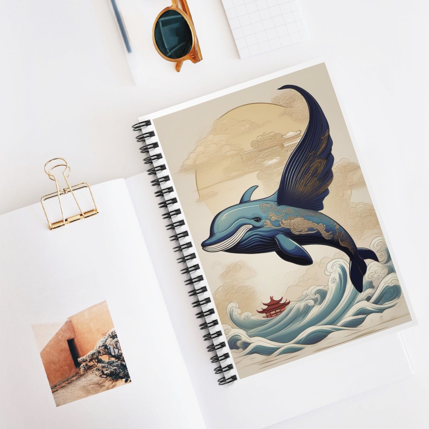 Kun Fish Spiral Notebook - Ruled Line