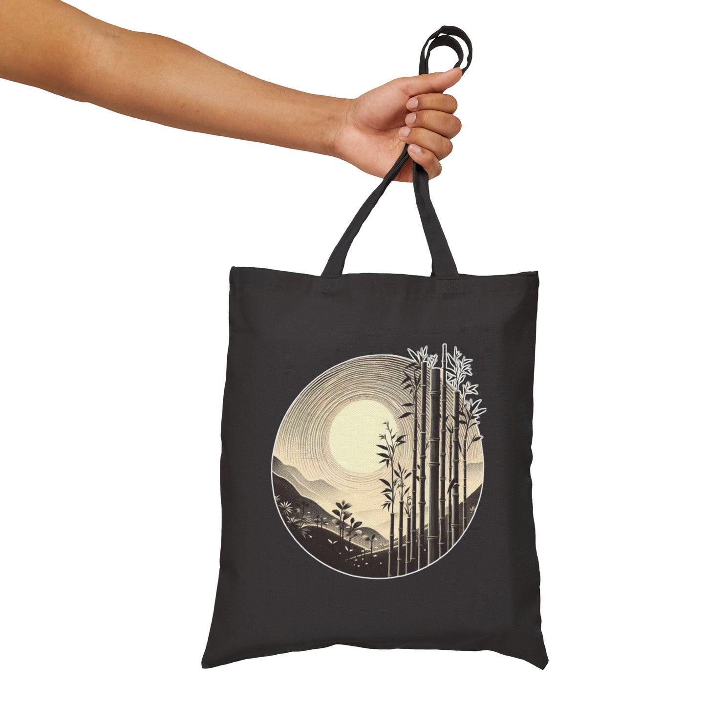 Bamboo Cotton Canvas Tote Bag