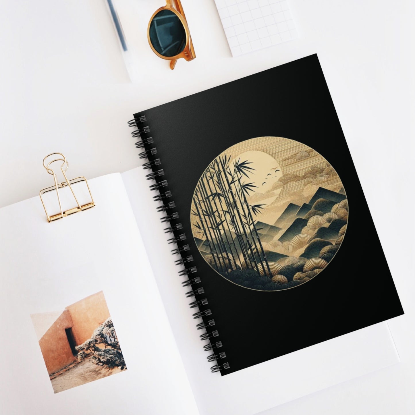 Bamboo Spiral Notebook - Ruled Line