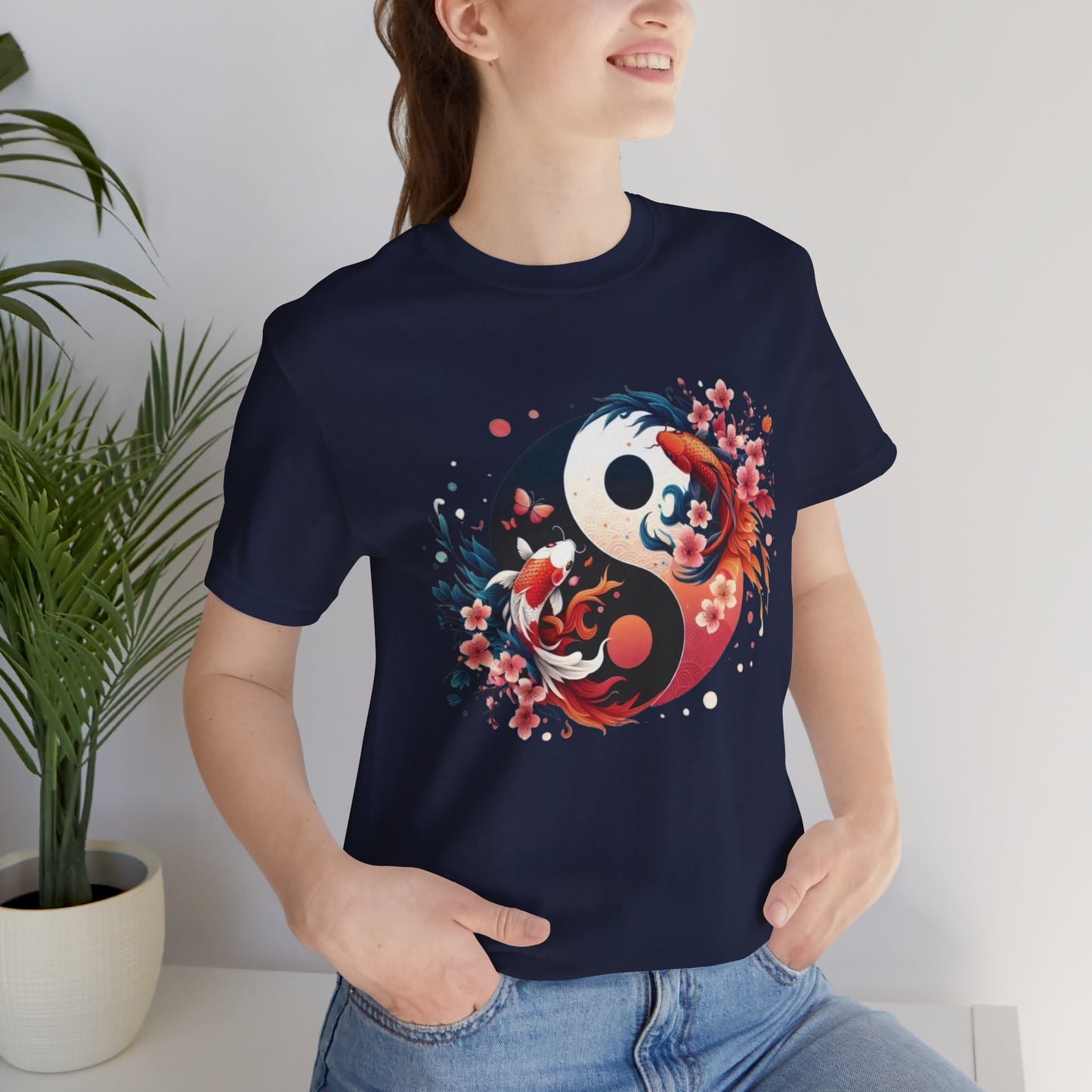 Yin Yang Unisex Jersey Short Sleeve Tee