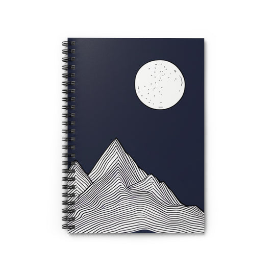 Mountain Spiral Notebook - Ruled Line