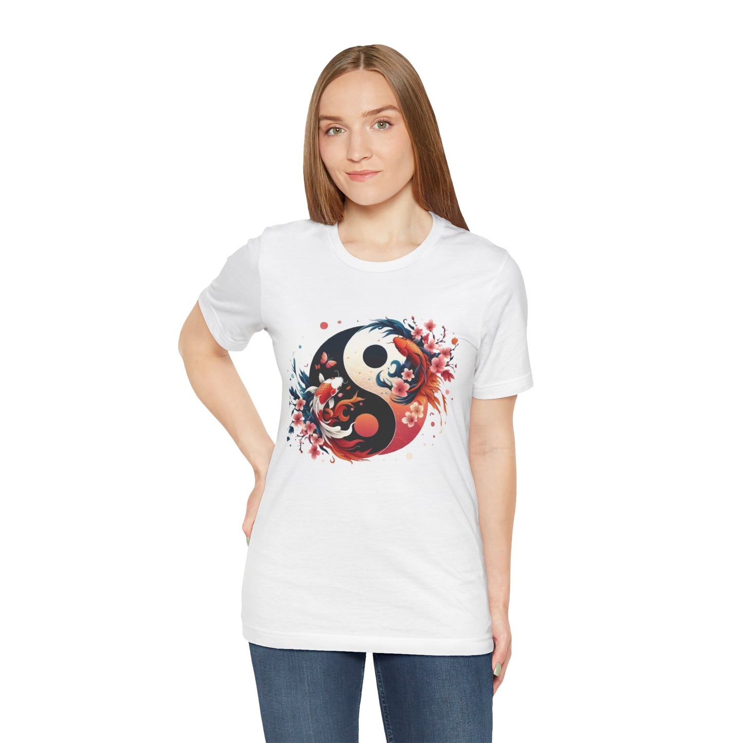 Yin Yang Unisex Jersey Short Sleeve Tee